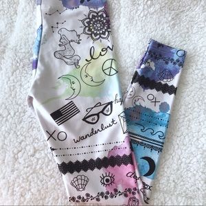 Zara Terez Kids Girls Tie Dye Printed Leggings